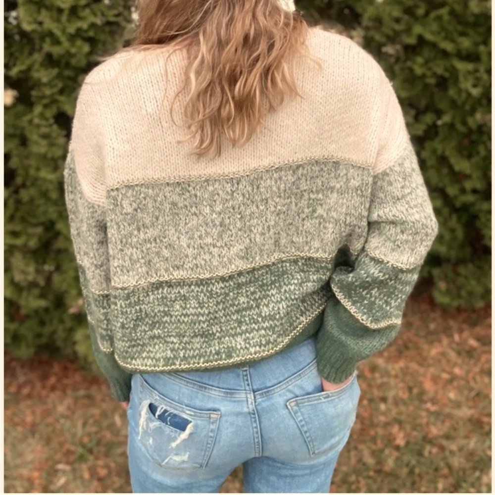 Bibi | Color Block Sweater